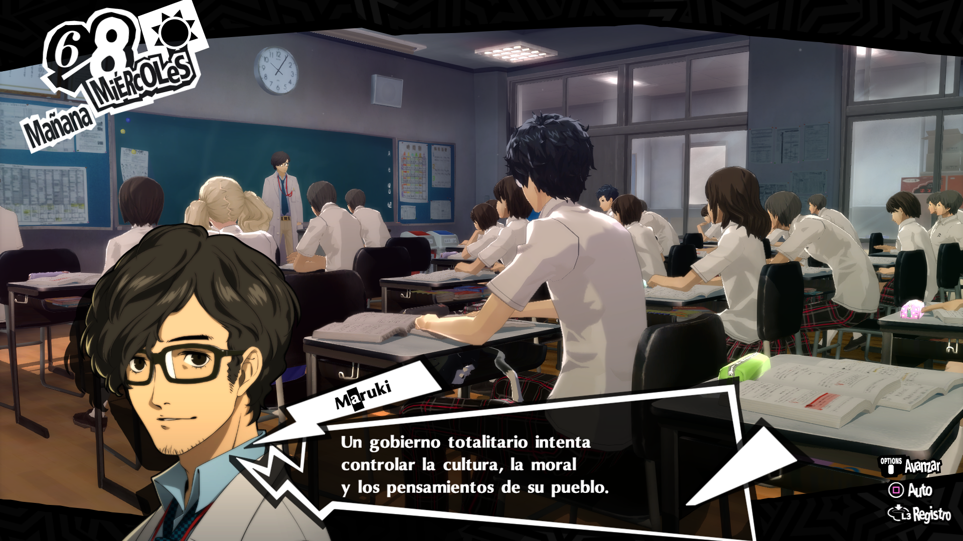 Persona 5 Royal todas las respuestas de exámenes y todas las respuestas a preguntas de clase